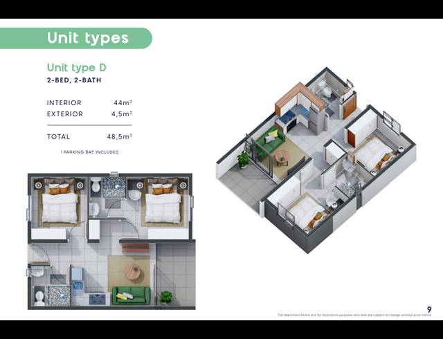 2 BEDROOM APARTMENT FOR SALE IN SHEFFIELD BEACH